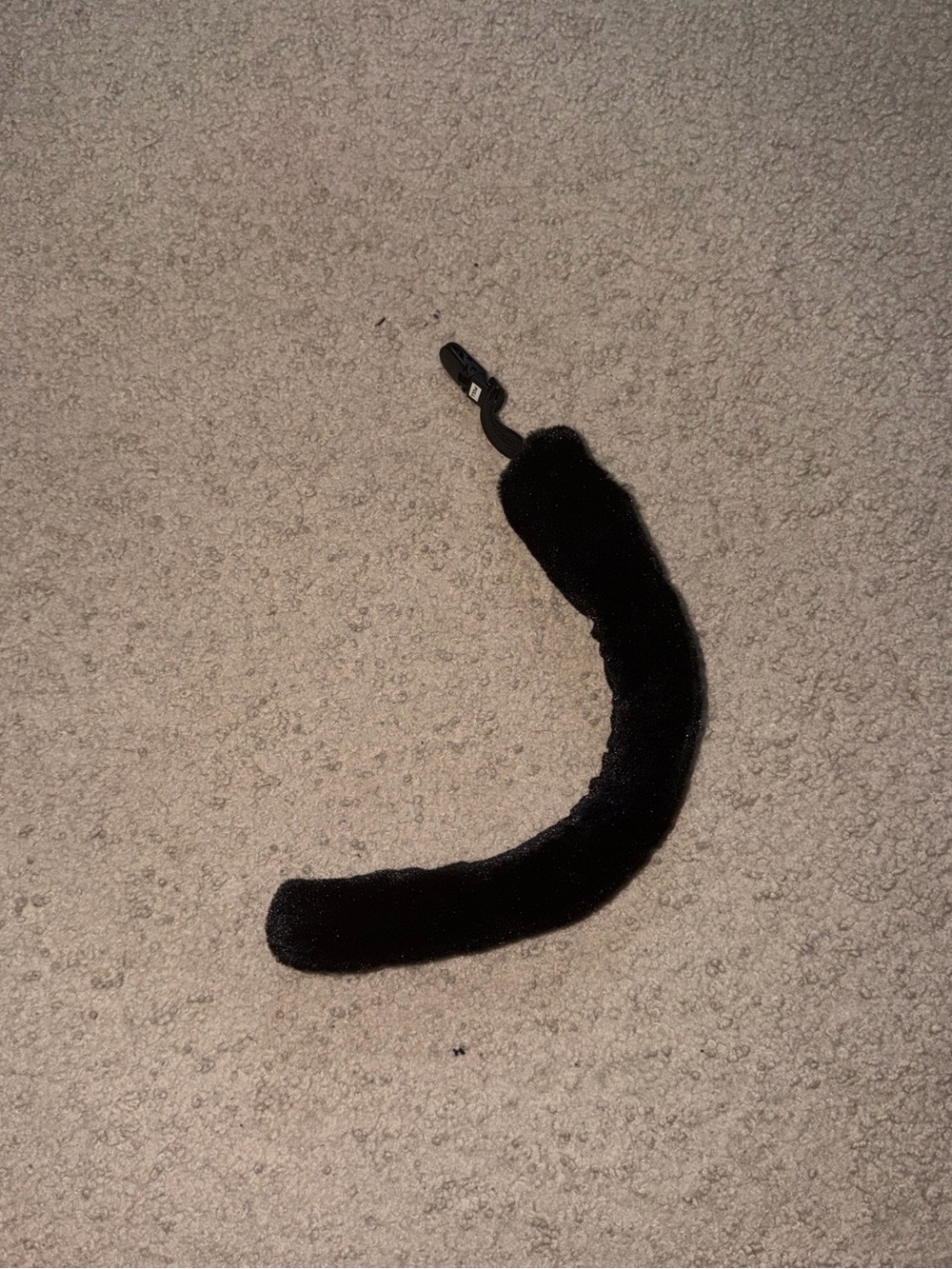 Women’s Black Faux Fur Tail